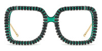 Square Green Frame