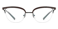 Browline Brown Frame