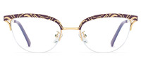 Browline Purple Frame