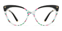 Cateye Floral Frame