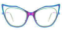 Cateye Purple Frame