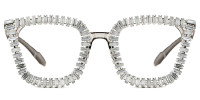 Square Clear Rhinestone Frame