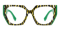 Square Green Frame