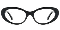 Oval Black Frame