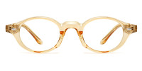 Round Orange Frame