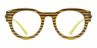 Round Yellow Frame