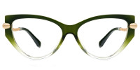 Cateye Green Frame
