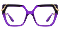 Square Purple Frame