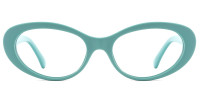 Oval Blue Frame