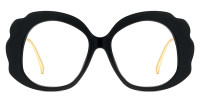 Round Black Frame