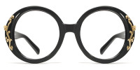 Round Black Frame