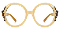 Round Brown Frame