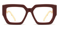 Square Red Frame