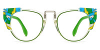 Cateye Green Frame