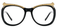 Round Black Frame