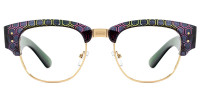 Browline Green Frame