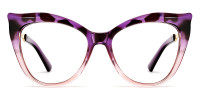 Cateye Purple Frame