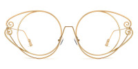 Oval Gold Frame