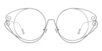 Oval Silver Frame