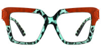 Cateye Green Frame