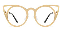 Cateye Gold Frame