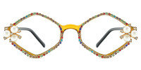 Geometric Yellow Frame