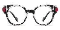 Round Black Frame