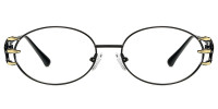 Oval Black Frame