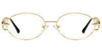 Oval Gold Frame