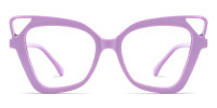 Cateye Purple Frame