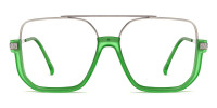 Aviator Green Frame