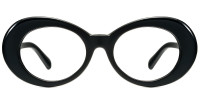 Oval Black Frame
