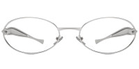 Oval Silver Frame