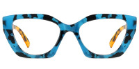 Cateye Blue Frame