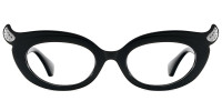 Oval Black Frame