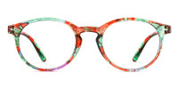 Round Floral Frame