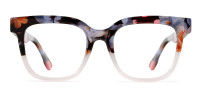 Rectangle RedFloral Frame