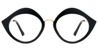 Round Black Frame