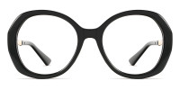 Round Black Frame