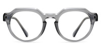 Round Gray Frame