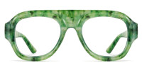 Aviator Green Frame