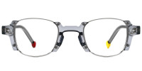 Oval Gray Frame