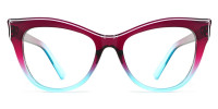 Cateye Purple Frame