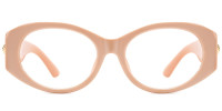 Oval RoseGold Frame