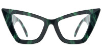 Cateye Green Frame