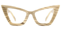 Cateye White Frame