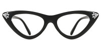 Cateye Black Frame