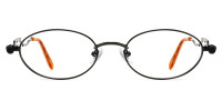 Oval Black Frame