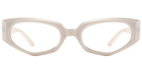 Cateye White Frame