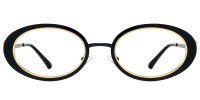 Oval Black Frame